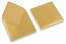 Goldfarbene Kuverts für Glückwunschkarten 150 x 150 mm | PIT Packaging.at | Briefumschlaegebestellen