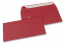 Farbige Kuverts Papier - Dunkelrot, 110 x 220 mm | PIT Packaging.at | Briefumschlaegebestellen