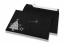 Farbige Weihnachts-Kuverts - Schwarz, mit Weihnachtsbaum | PIT Packaging.at | Briefumschlaegebestellen