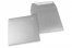 Farbige Kuverts Papier - Silber metallic, 160 x 160 mm | PIT Packaging.at | Briefumschlaegebestellen