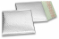 Luftpolstertaschen metallic umweltfreundlich - Silber 165 x 165 mm | PIT Packaging.at | Briefumschlaegebestellen