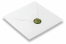 Lacksiegel - Tannenbaum auf Kuvert | PIT Packaging.at | Briefumschlaegebestellen