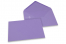 Farbige Kuverts  für Glückwunschkarten - Lila, 162 x 229 mm | PIT Packaging.at | Briefumschlaegebestellen