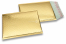 Luftpolstertaschen metallic umweltfreundlich - Gold 180 x 250 mm | PIT Packaging.at | Briefumschlaegebestellen