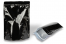 Standbodenbeutel glänzend Schwarz - 200 x 300 x 100 mm, 1800 ml | PIT Packaging.at | Briefumschlaegebestellen