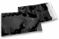 Schwarze Metallic Folienkuverts - 162 x 229 mm | PIT Packaging.at | Briefumschlaegebestellen