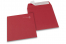 Farbige Kuverts Papier - Dunkelrot, 160 x 160 mm | PIT Packaging.at | Briefumschlaegebestellen