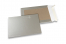 Papprückwandtaschen farbig - Silber, 162 x 229 mm | PIT Packaging.at | Briefumschlaegebestellen