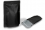 Standbodenbeutel matt Schwarz - 200 x 300 x 100 mm, 1800 ml | PIT Packaging.at | Briefumschlaegebestellen