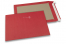 Papprückwandtaschen farbig - Rot, 229 x 324 mm | PIT Packaging.at | Briefumschlaegebestellen