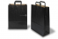Tragetaschen aus Papier mit flachen Trageriemen - schwarz, 320 x 140 x 420 mm | PIT Packaging.at | Briefumschlaegebestellen