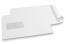 Standard Fensterkuverts, 176 x 250 mm, 90 Gramm Papier, Fenster Links 45 x 90 mm, Fensterposition 20 mm von Links und 60 mm von unten, Haftklebung | PIT Packaging.at | Briefumschlaegebestellen