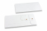 Kartonverpackung mit Kordelverschluss - 110 x 220 mm, weiß | PIT Packaging.at | Briefumschlaegebestellen