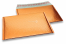 Luftpolstertaschen metallic umweltfreundlich - Orange 235 x 325 mm | PIT Packaging.at | Briefumschlaegebestellen