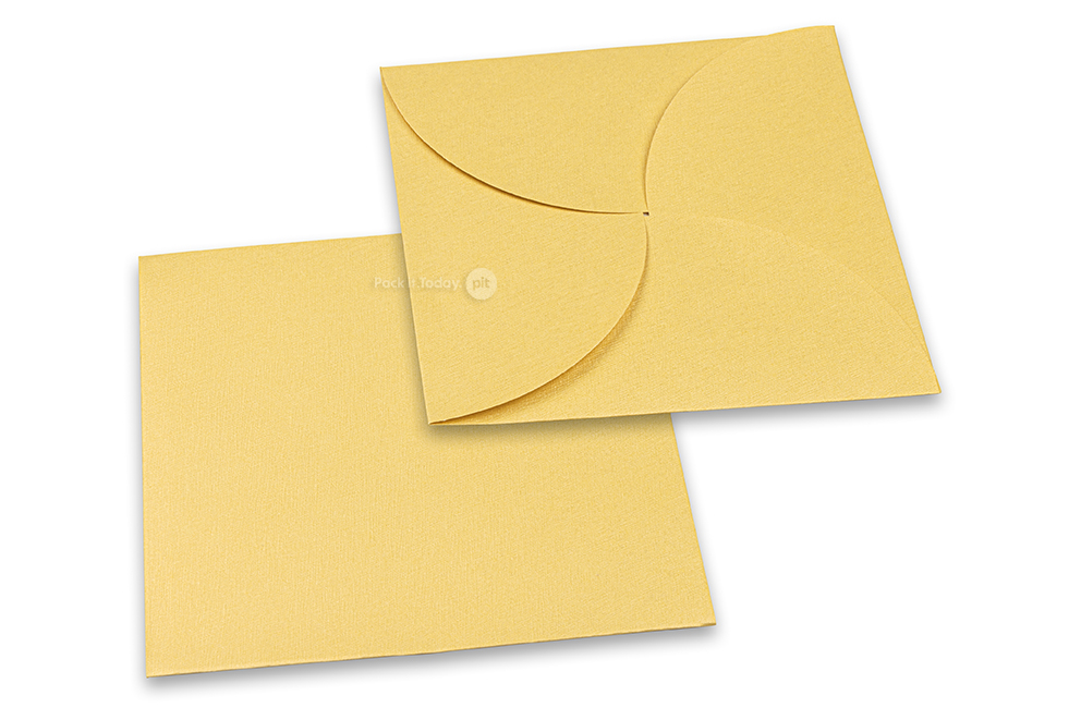 Pouchetten Geschenkkuverts - Gold