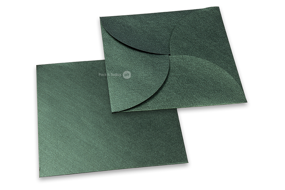 Pouchetten Geschenkkuverts - Grün
