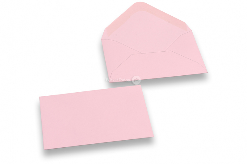 Farbige Mini - Kuverts Pastellrosa