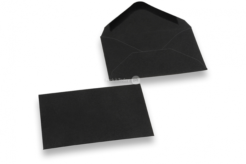 Farbige Mini - Kuverts Schwarz