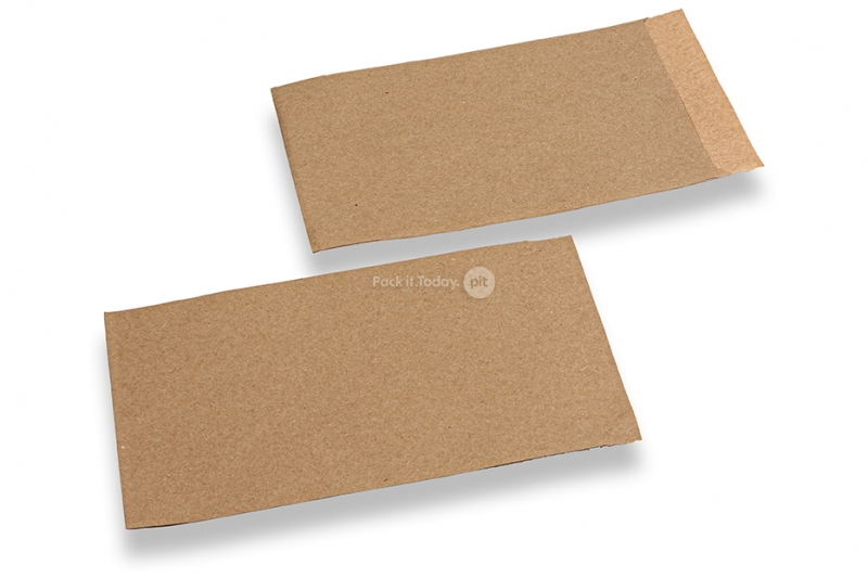 Flachbeutel aus Kraftpapier - 115 x 160 mm
