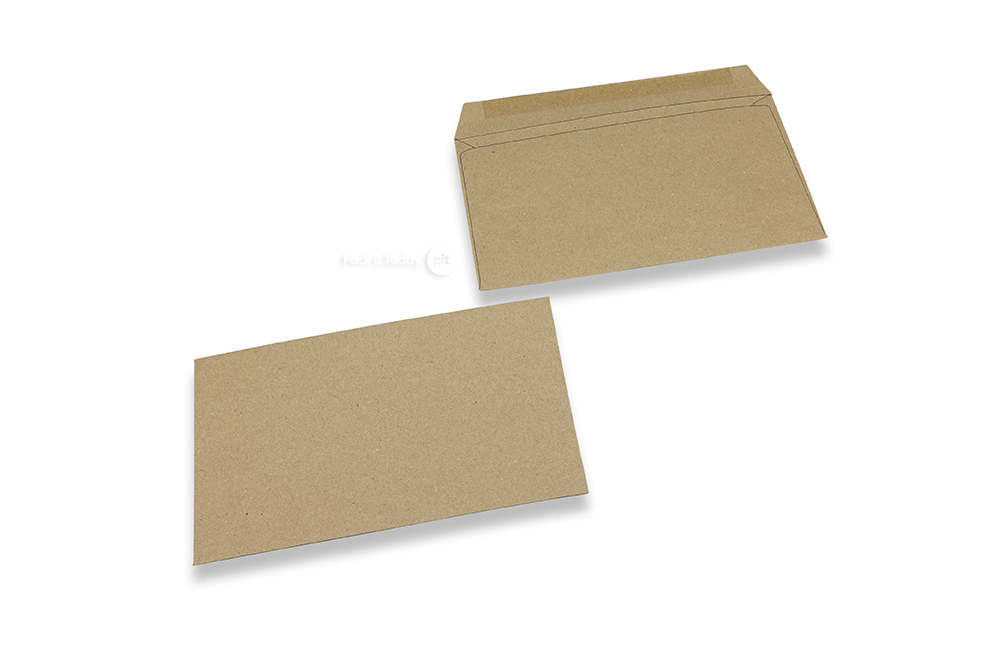 Recycelte Kuverts geschäftlich, 114 x 162 mm, C 6, gummiert, 70 grs