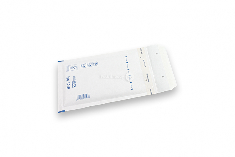 Luftpolstertaschen weiß (80 Gramm) - 120 x 215 mm