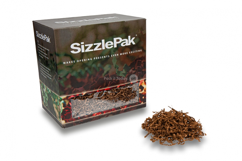 Füllmaterial SizzlePak - Braun (1.25 kg), 80 Gramm papier