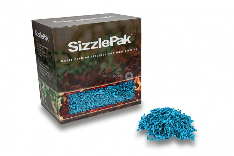 Füllmaterial SizzlePak - Turkis (1.25 kg), 80 Gramm papier