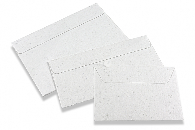 Kuverts aus Samenpapier