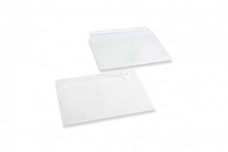 Weisse Transparente Kuverts - 162 x 229 mm
