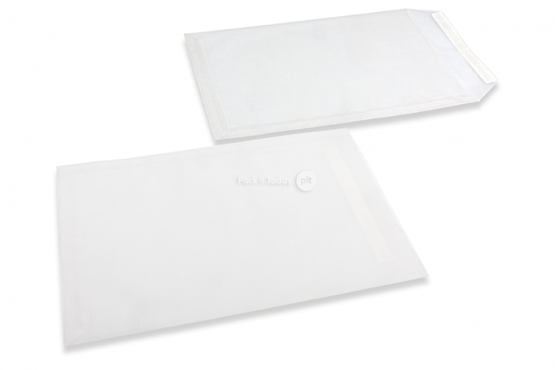 Weisse Transparente Kuverts - 229 x 324 mm
