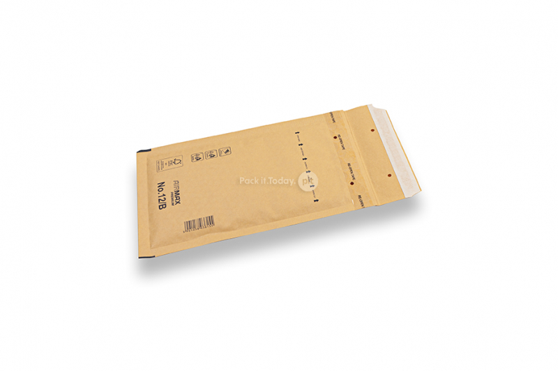 Braune Luftpolstertaschen (80 Gramm) - 120 x 215 mm (B12)