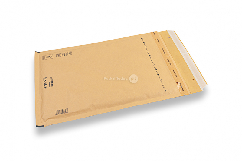 Braune Luftpolstertaschen (80 Gramm) - 220 x 340 mm (F16)