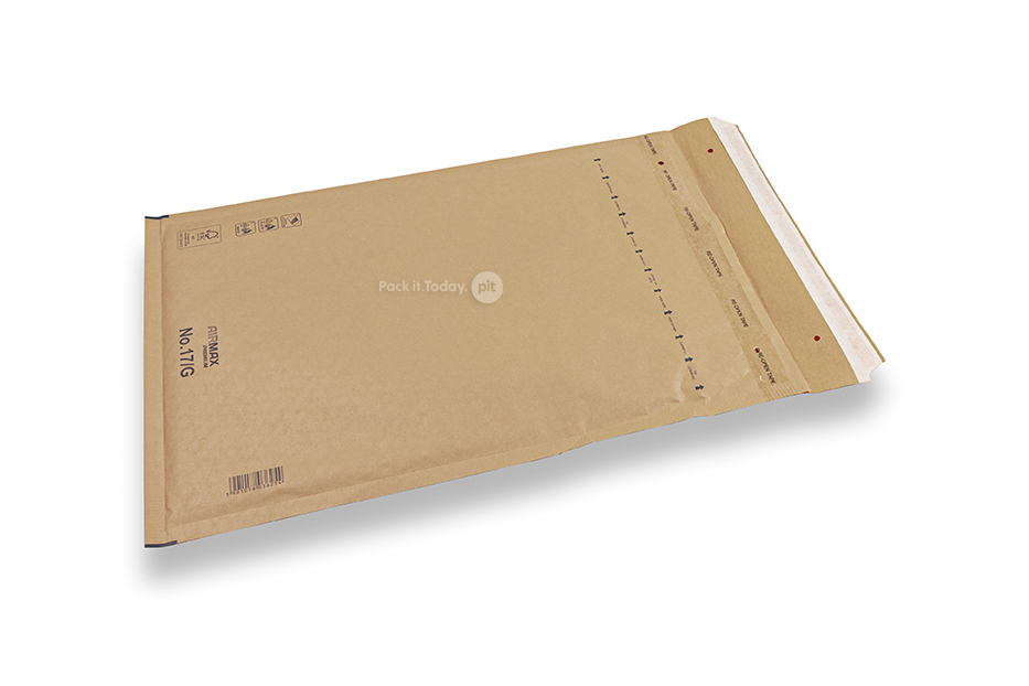 Braune Luftpolstertaschen (80 Gramm) - 230 x 340 mm (G17)