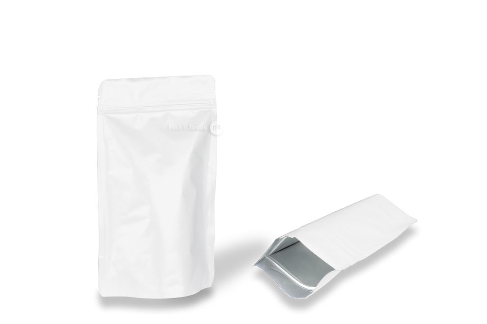 Standbodenbeutel Weiss-Kraft - 160 x 270 x 80 mm, 750 ml