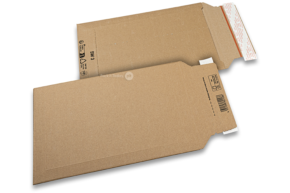 Versandtaschen aus Wellpappe - 230 x 325 mm, SW3