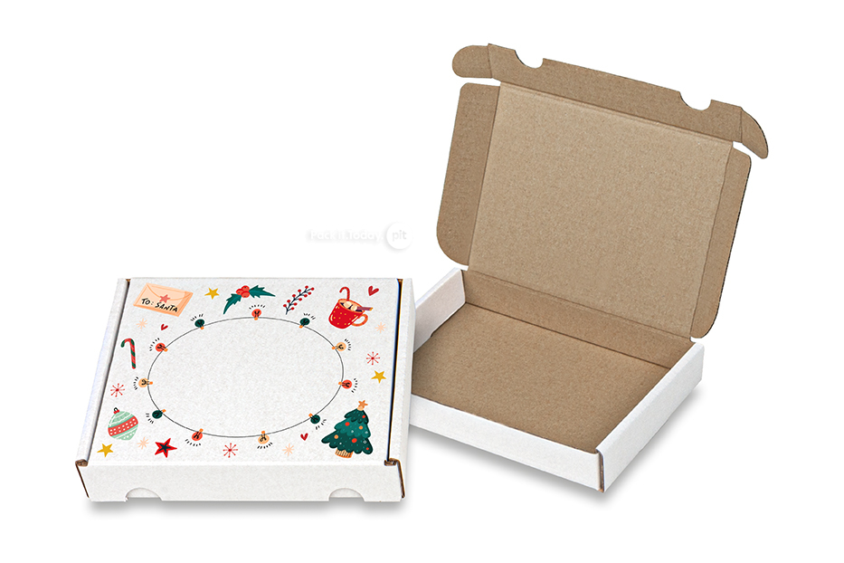 Maxibriefkarton Weihnachten - Weihnachtsdekoration - 160 x 120 x 25 mm